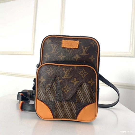 WIS LOUIS VUITTON SLING NIGO AMAZONE BAG 1018